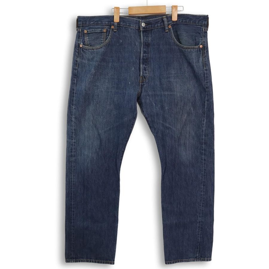 大きいサイズ メンズW40 リーバイス Levi's 501-0115 デニムパンツ ジーンズ 実寸ウエスト106cm ネイビー系 hpc-0195