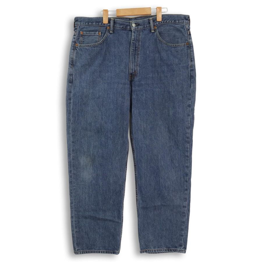 大きいサイズ メンズW38 リーバイス Levi's 550-4891 デニムパンツ ジーンズ 実寸ウエスト99cm ネイビー系 hpc-0198