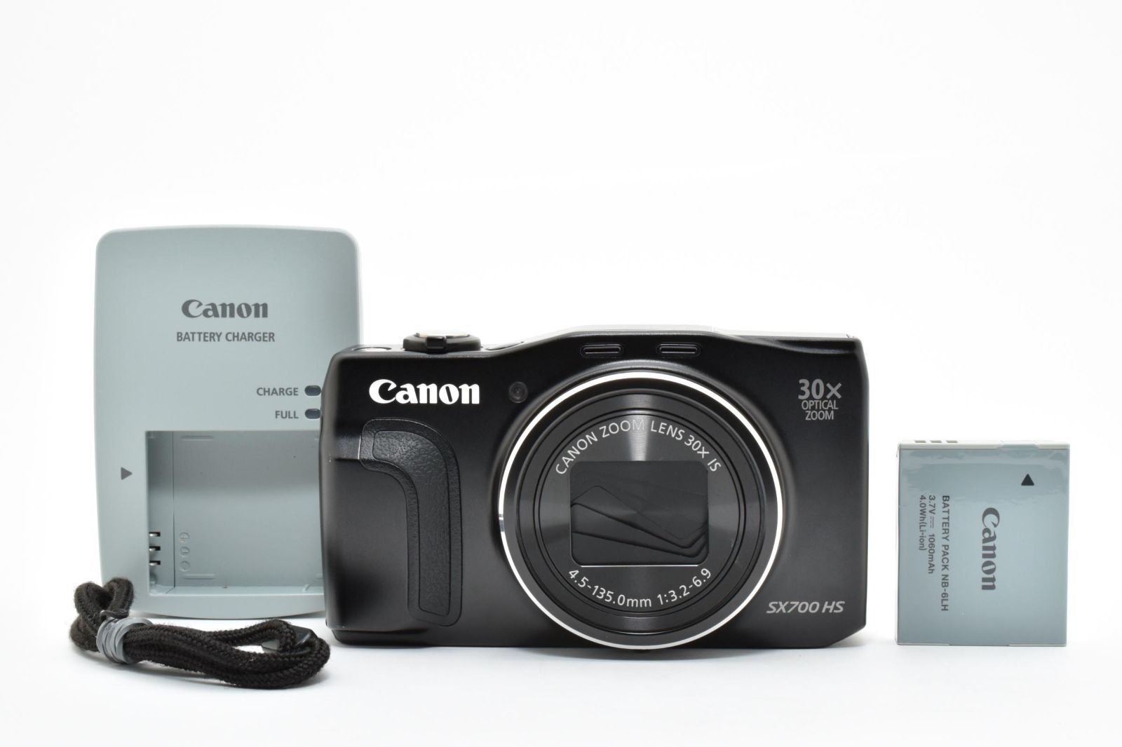 キヤノン Canon PowerShot SX700 HS ブラック PC2047 パワーショット コンパクトデジタルカメラ [実用美品] #2891730A