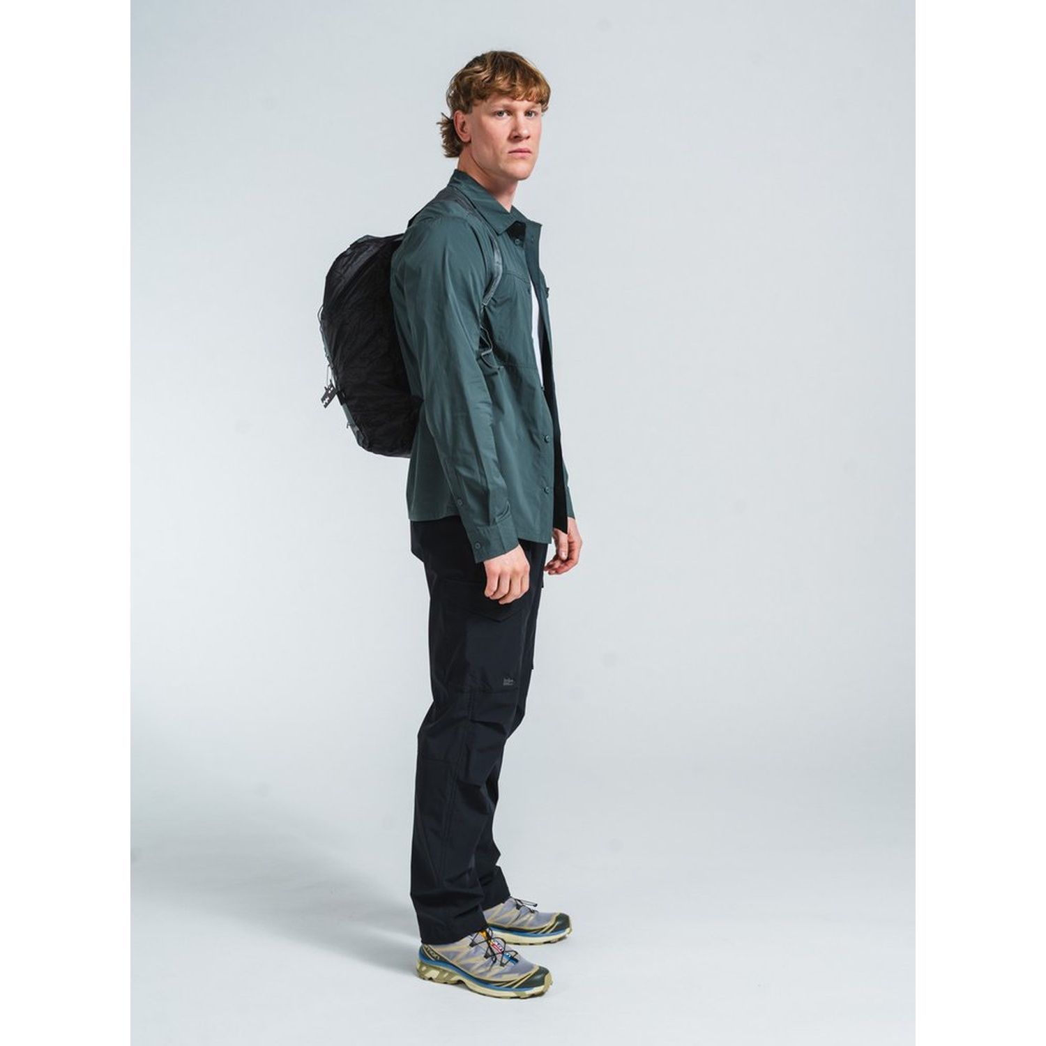 VARGKLADER ヴァーグクレイダー M TROMSO ACTIVE CARGO PANTS トロムソ アクティブ カーゴ パンツ メンズ アウトドア カーゴパンツ ストレッチ 撥水 速乾 ハイキング キャンプ ルーズフィット 登山 タウンユース