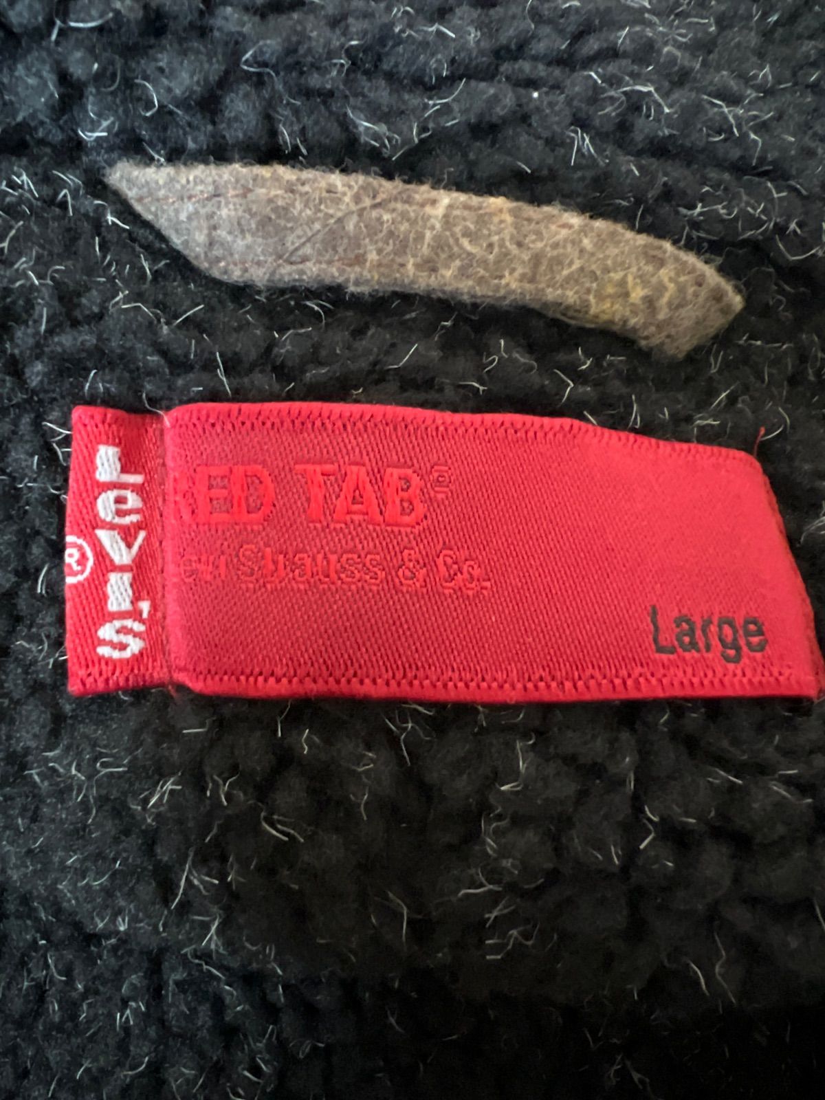 Y【Y9-85】☆ Levi's RED TAB Lサイズ ボアジャケット Type B-3 カーキ Y【Y9-85】☆ Levi's RED TAB Lサイズ ボアジャケット Type B-3 カーキ