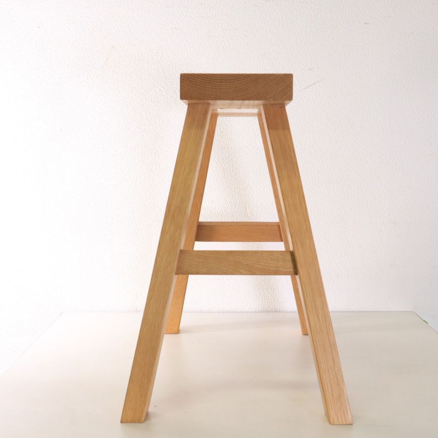 ⑤　無印良品　ベンチ小　廃盤品 MUJI 無印良品 オーク無垢材 ベンチ 小 幅45cm 廃盤 オーク材は残念