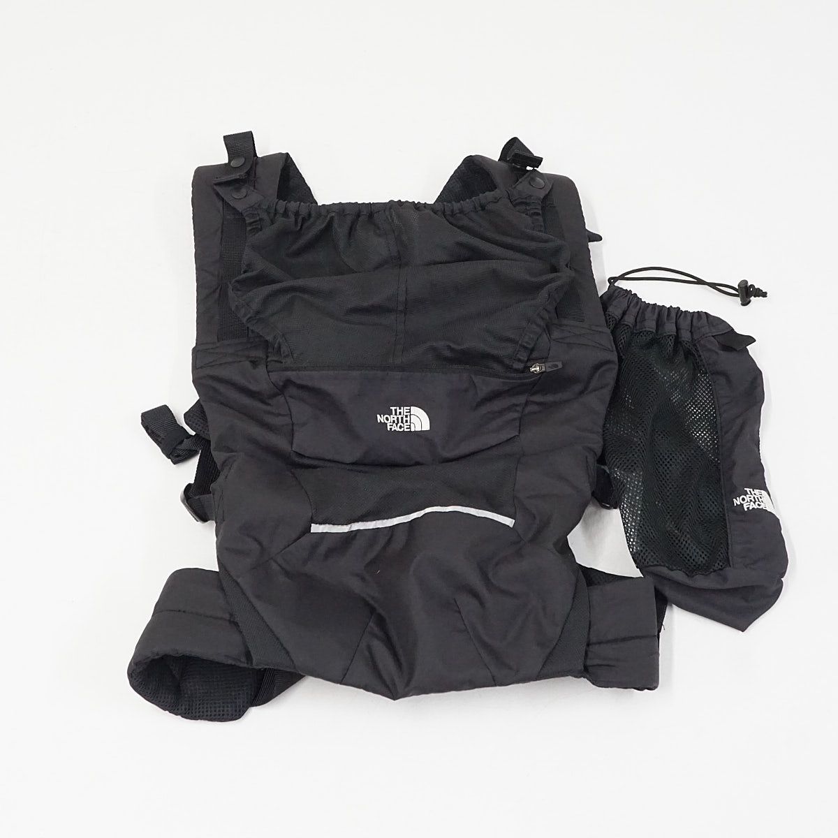 THE NORTH FACE BABY COMPACT CARRIER 抱っこ紐 USED美品 本体+スタッフバッグ NMB82150 ザノースフェイス ベビーコンパクトキャリア おんぶ X9958