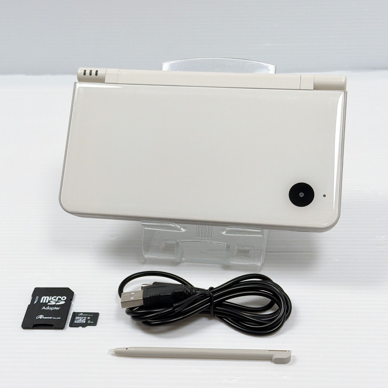 ニンテンドー DSiLL ナチュラルホワイト 良品 液晶 画面綺麗 遊べるセット 動作確認済み Nintendo ds dsill DSi LL 任天堂 管理番号M1946