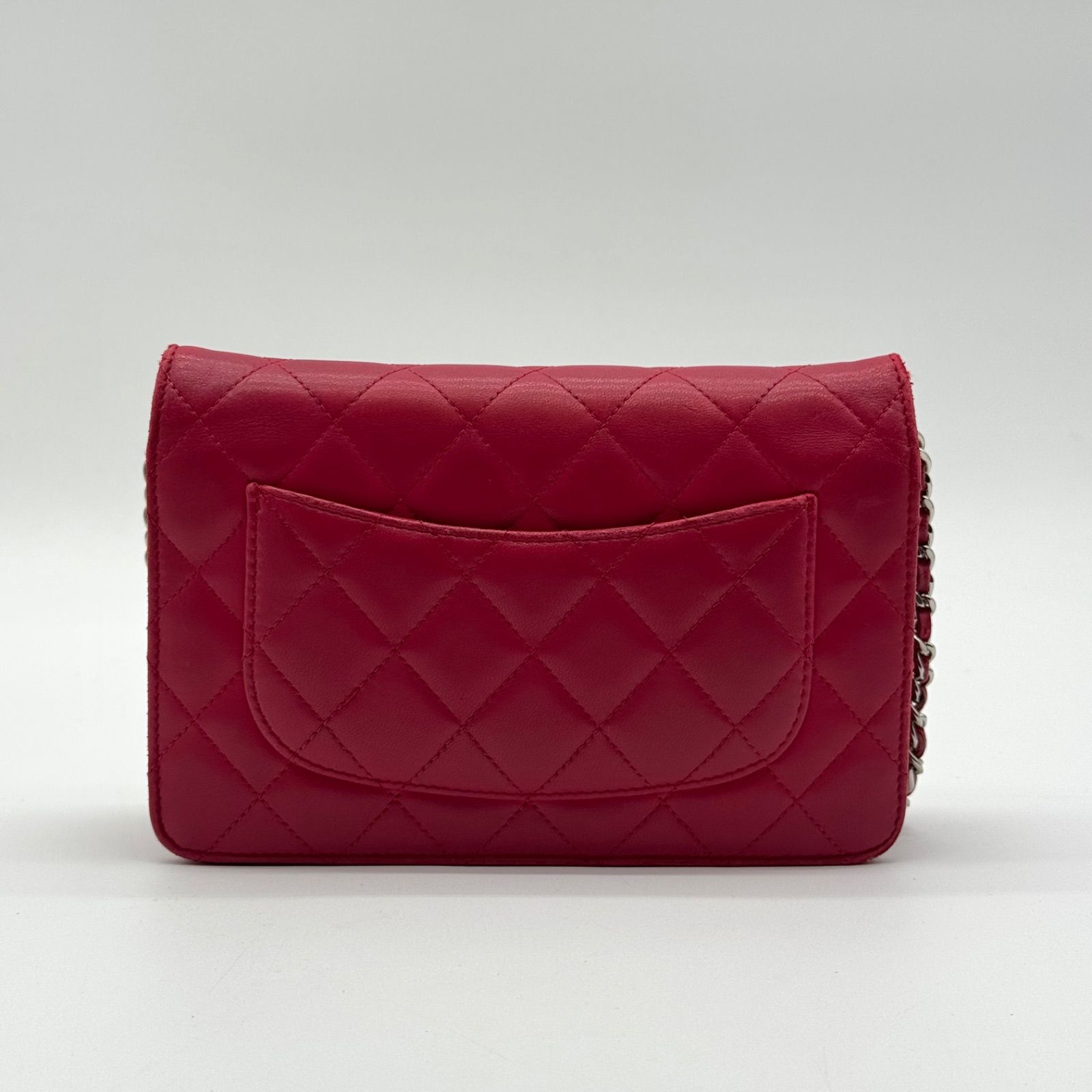 早い者勝ち✨CHANEL シャネル チェーンウォレット ラムスキン