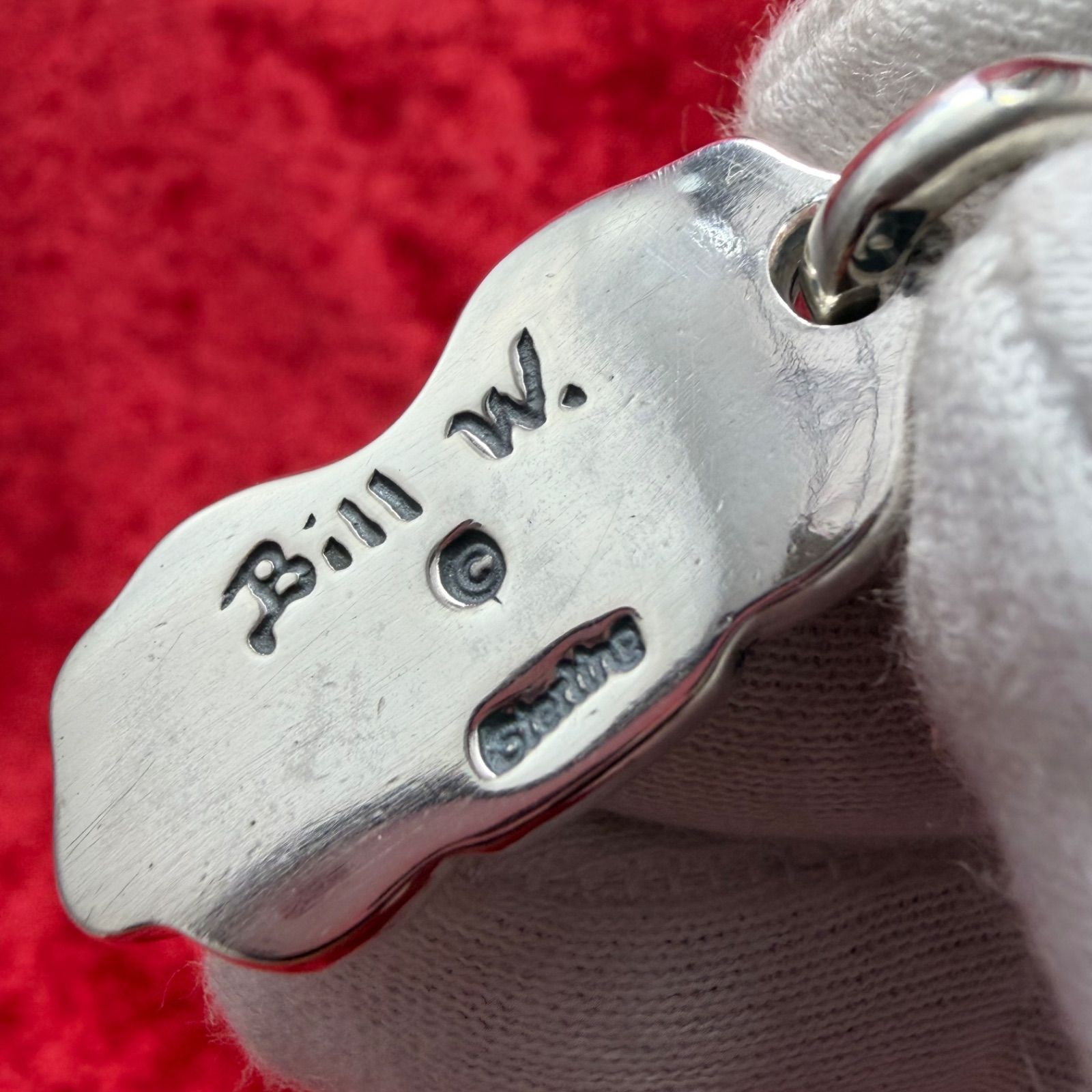 美品 ロゴペンダントトップ 12.5g ビルウォールレザー/Bill Wall 