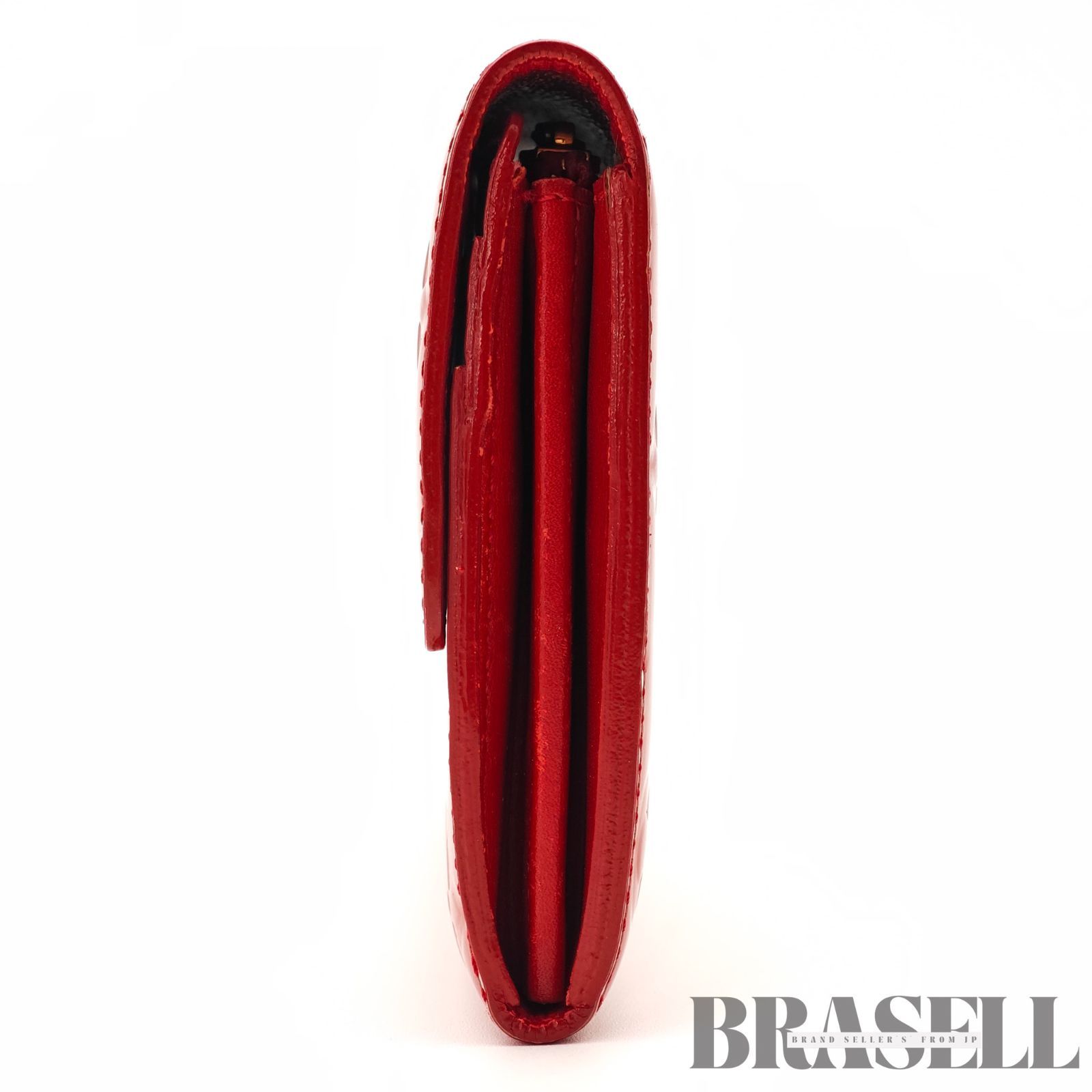LOUIS VUITTON ポルトフォイユサラ M93577 小物 長財布 ケース レッド