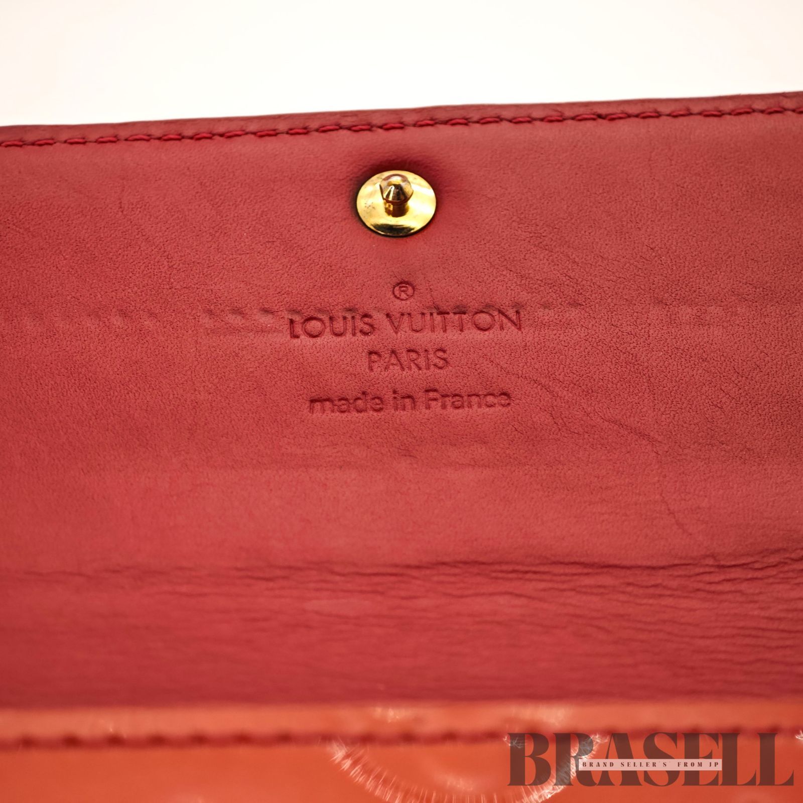 LOUIS VUITTON ポルトフォイユサラ M93577 小物 長財布 ケース レッド
