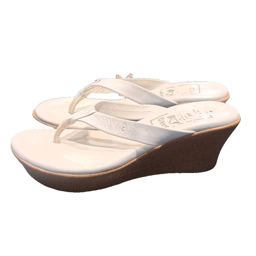 タグ付未使用  SLIPPER トングサンダル ホワイト 7 アイランドスリッパ ISLAND SLIPPER トングサンダル 7 白 ホワイト