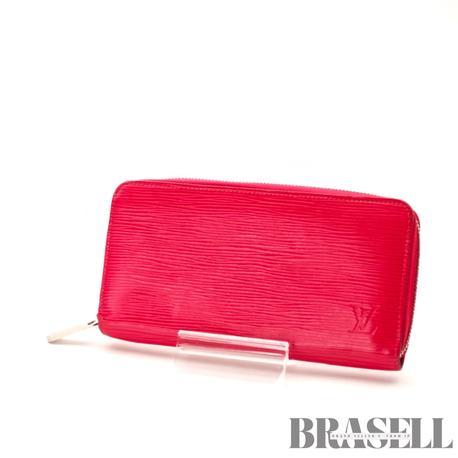 LOUIS VUITTON ジッピーウォレット M80113 小物 長財布 ピンク レディース