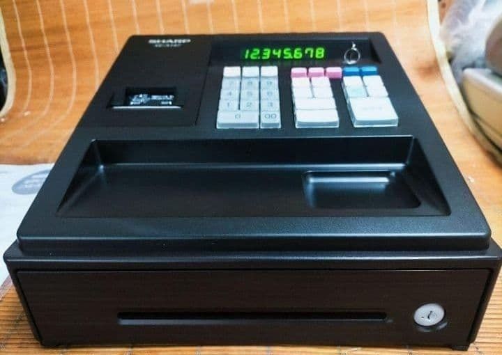 シャープレジスター XE-A147 PC連携売上管理フル設定無料 134300