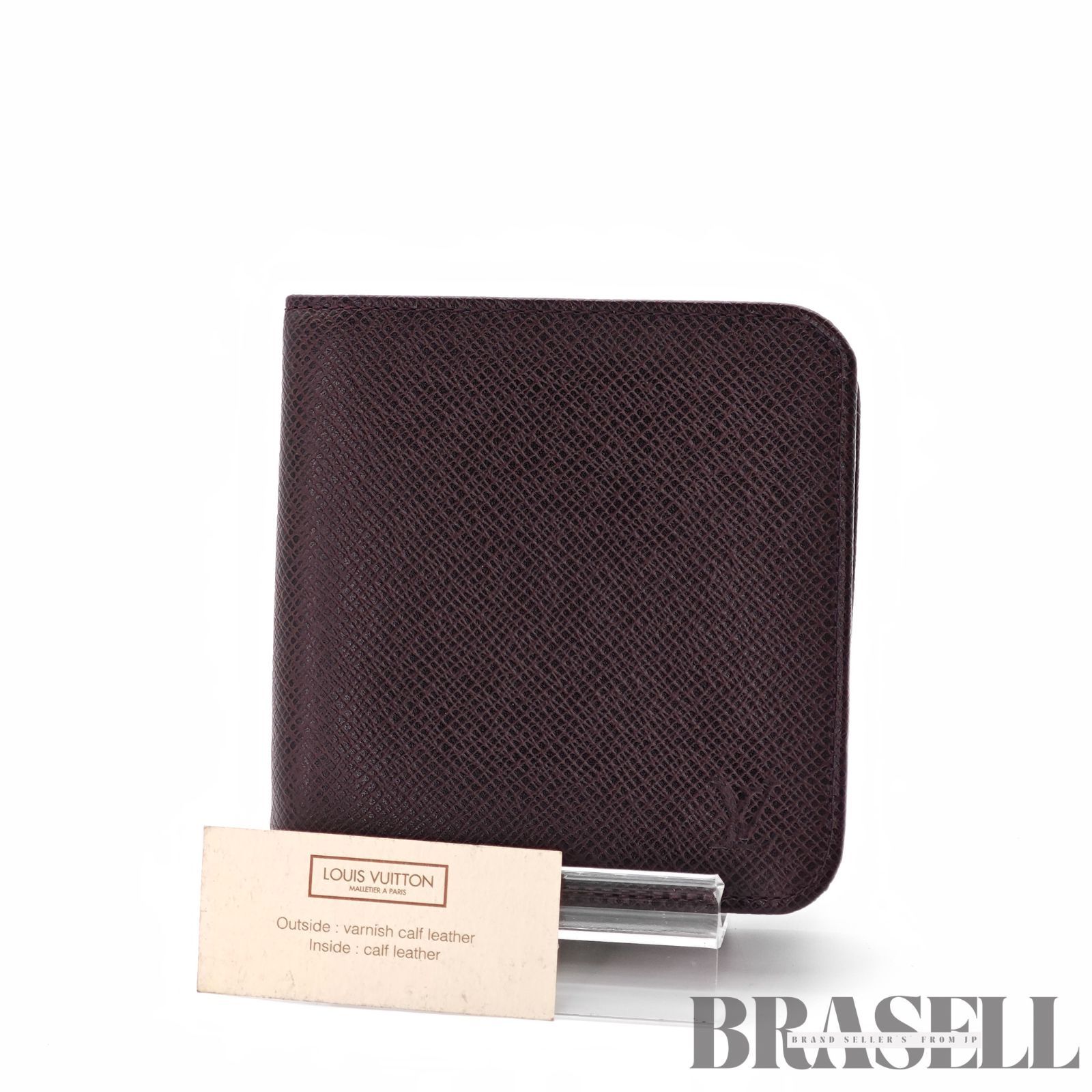 LOUIS VUITTON ポルトフォイユ・サラ M93524 小物 コンパクト財布 折りたたみ財布 ミニ財布 アラマント レディース メンズ