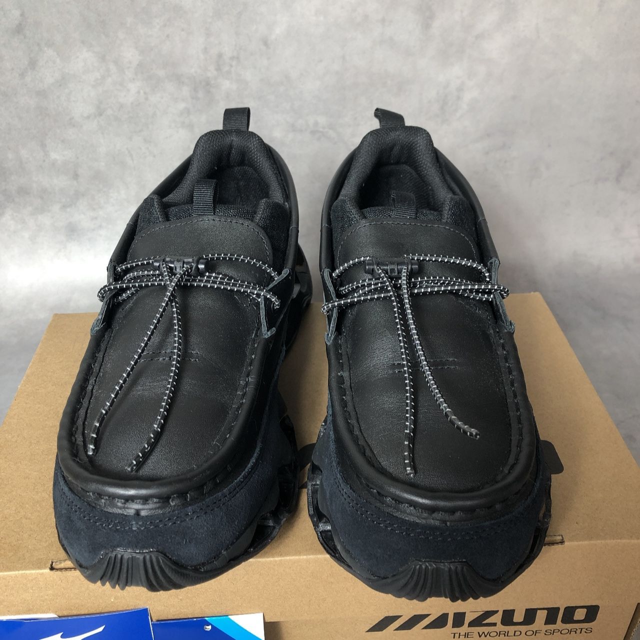 PQ395◇Mizuno : Wave Prophecy Moc SL D1GD261401◇27cm◇Black 
