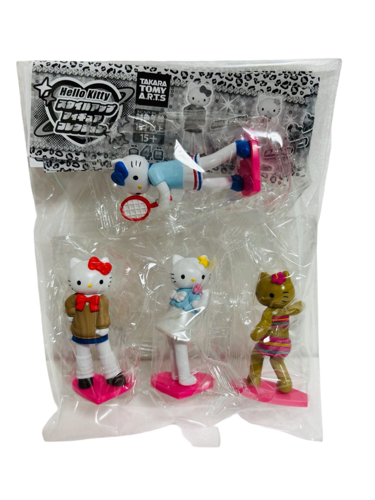 ハローキティ スタイルアップフィギュアコレクション 【4種フルコンプ