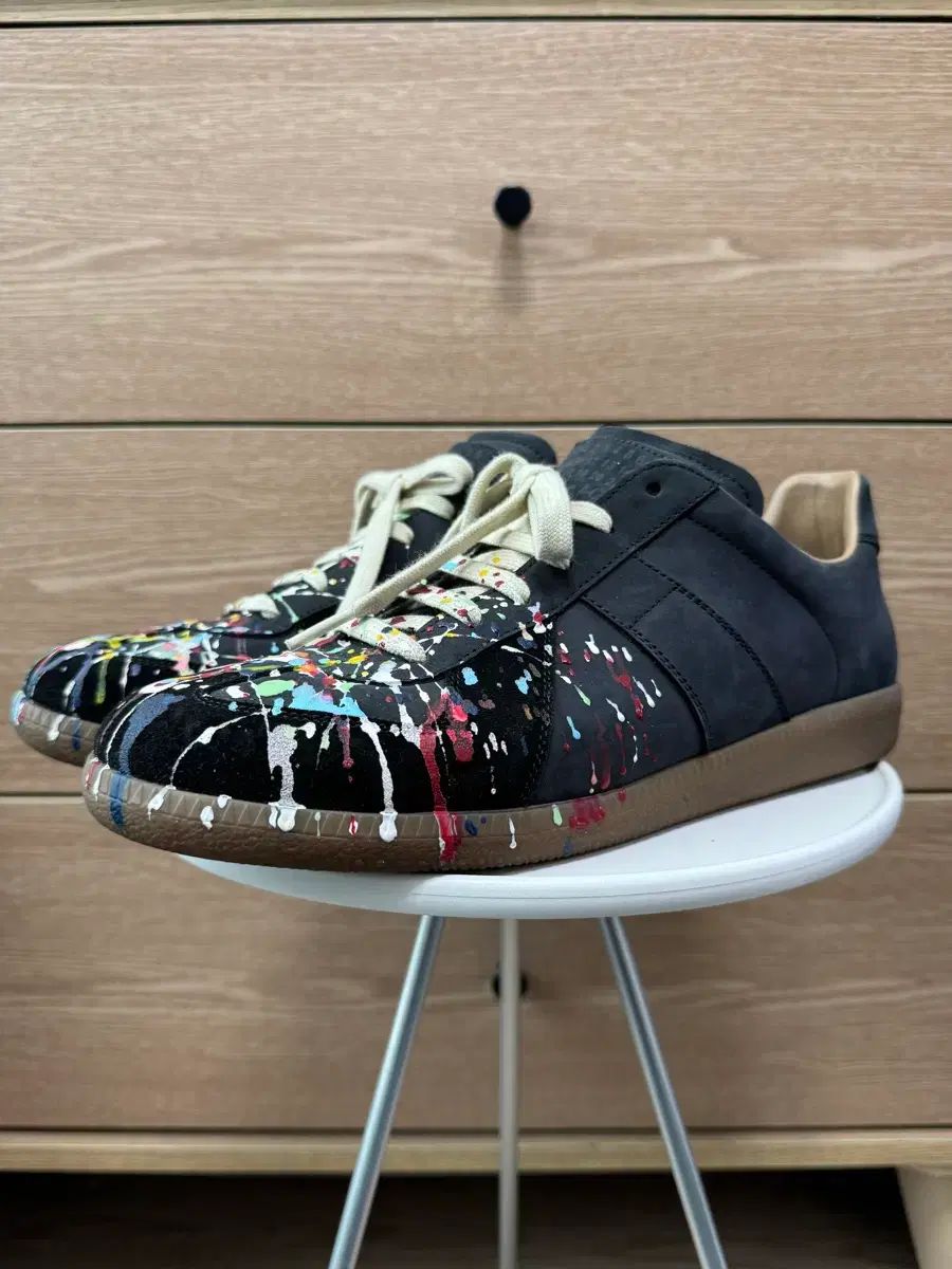 Maison Margiela メゾンマルジェラ ペインティング ドイツ軍 ブラック 41 5