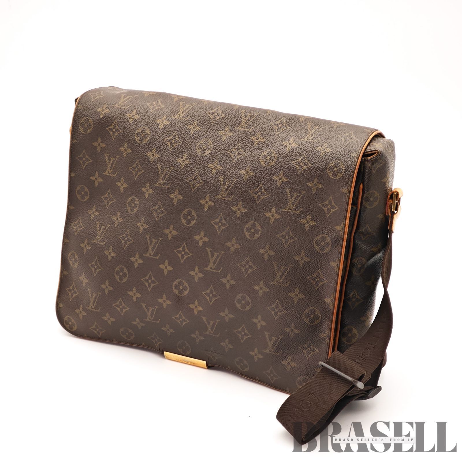 LOUIS VUITTON アベス M45257 バッグ ショルダーバッグ ブラウン レディース メンズ