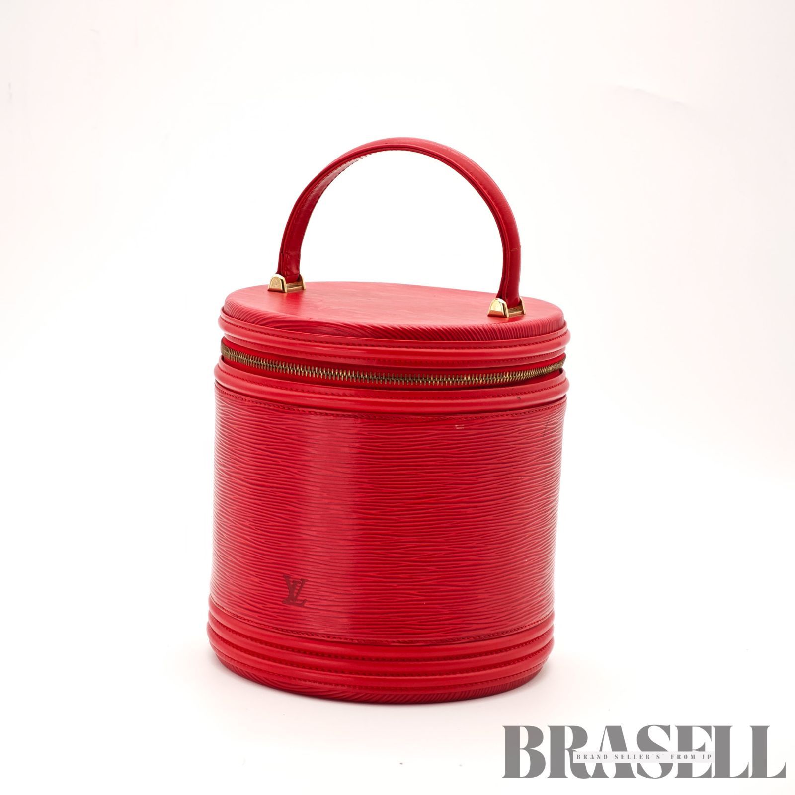 LOUIS VUITTON カンヌ M48037 バッグ ハンドバッグ メイクポーチ ミニバッグ レッド レディース