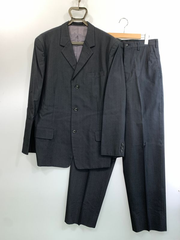Y'S FOR MEN ワイズフォーメン 00's SETUP ウールギャバジン セットアップ ジャケット ボトムス 【140-260529-yn-07-min】
