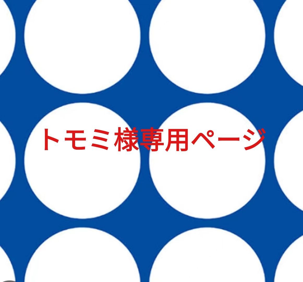 トモミ様専用ページです。