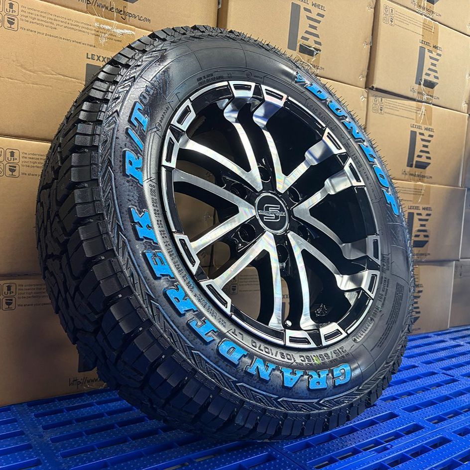 Zerobreak S 200系 ハイエース レジアスエース 16インチ ｜ タイヤホイール 4本セット ダンロップ グラントレック RT01 215/65R16
