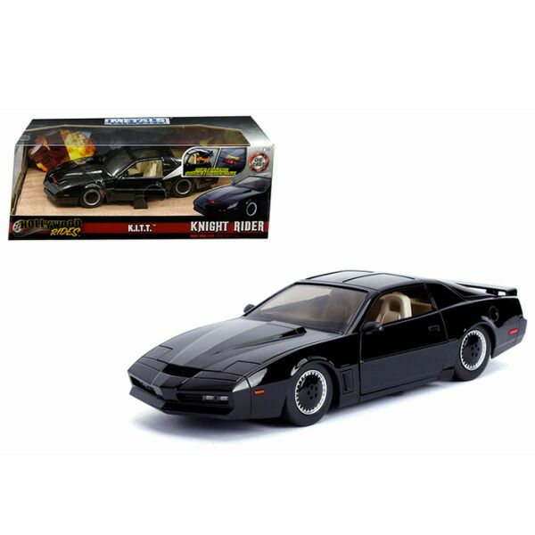 JADA TOYS ミニカー HOLLYWOOD RIDESシリーズ ナイトライダー KNIGHT RIDER K.I.T.T. with Lights 1/24スケール