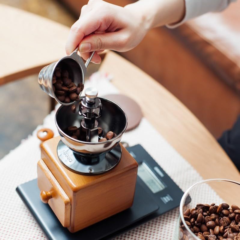 HARIO (ハリオ) 手挽き コーヒーミル スモール コーヒーグラインダー ブラウン MMR-2″mn 00cef414 HARIO (ハリオ) 手挽き コーヒーミル スモール コーヒーグラインダー ブラウン MMR-2″mn 00cef414