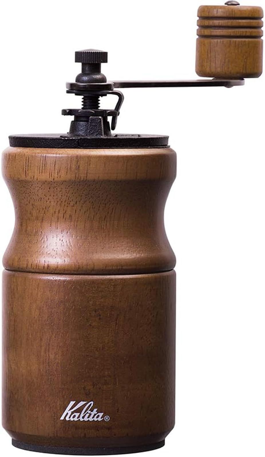 カリタ Kalita コーヒーミル 木製 粒度の安定性が高いアルミ製グラインダー KH-10BR ac ブラウン 粗さ調整可能 手挽きコーヒーミル ミル グラインダー 手動 プレゼント ギフト 贈り物 #42234″mn 0a812714
