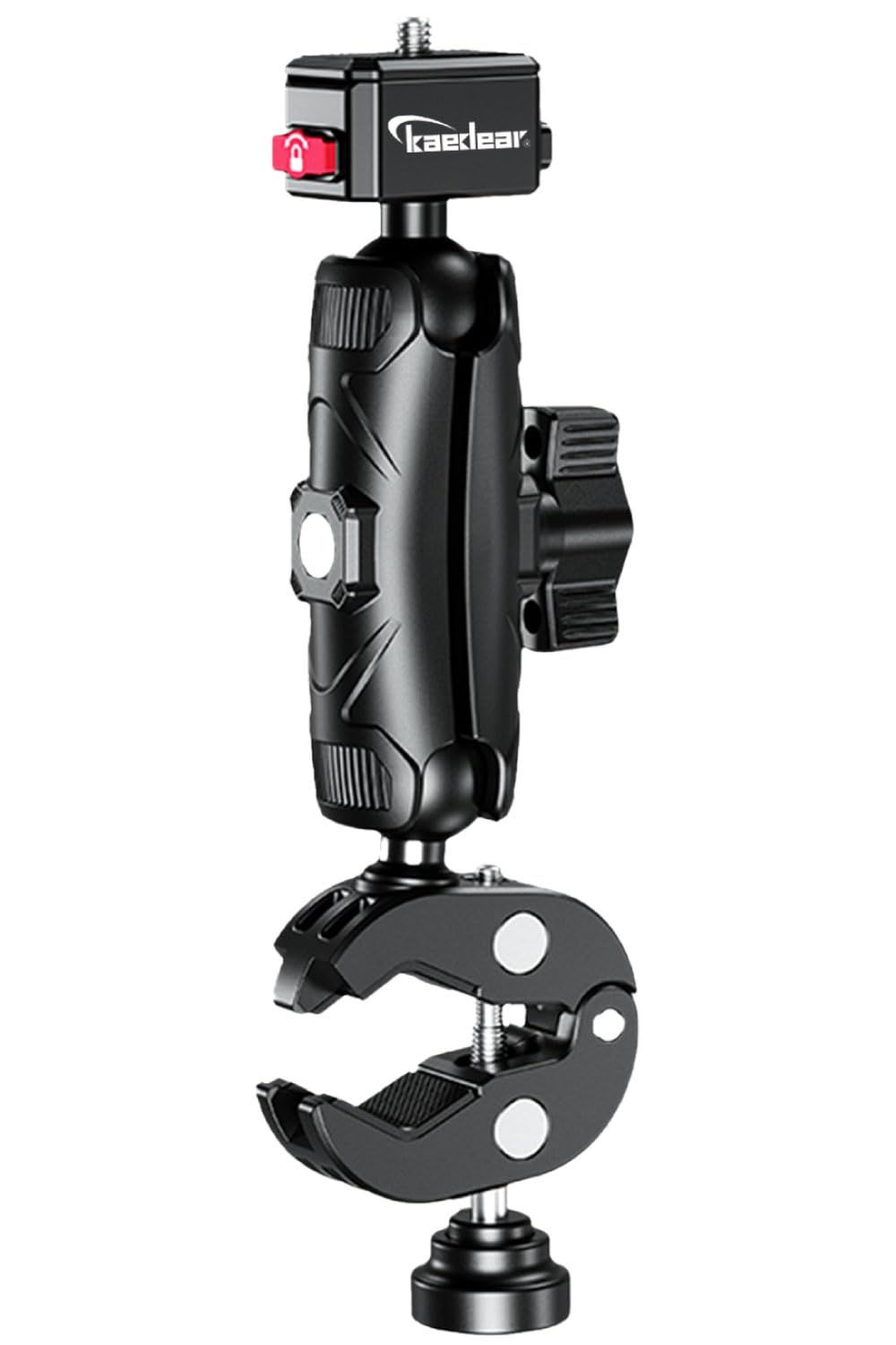 Kaedear(カエディア) バイク アクション カメラ マウント オートバイ クリップマウント ウェアラブルカメラ バイク用 カメラ固定用 アルミ製 KDR-R22A-C (マウントキット)″mn 252cc513 Kaedear(カエディア) バイク アクション カメラ マウント オートバイ クリップマウント ウェアラブルカメラ バイク用 カメラ固定用 アルミ製 KDR-R22A-C (マウントキット)″mn 252cc513