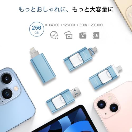 【Apple MFi認定 全スマホ対応 4in1】USBメモリ512GB ROSPE iPhone Lightning/Type-C/USB-A/Micro 両面挿しスマホ フラッシュドライブ iOS/Android/PC対応 パソコン対応 b01ca04a 【Apple MFi認定 全スマホ対応 4in1】USBメモリ512GB ROSPE iPhone Lightning/Type-C/USB-A/Micro 両面挿しスマホ フラッシュドライブ iOS/Android/PC対応 パソコン対応 b01ca04a