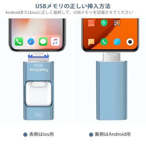 【Apple MFi認定 全スマホ対応 4in1】USBメモリ512GB ROSPE iPhone Lightning/Type-C/USB-A/Micro 両面挿しスマホ フラッシュドライブ iOS/Android/PC対応 パソコン対応 b01ca04a 【Apple MFi認定 全スマホ対応 4in1】USBメモリ512GB ROSPE iPhone Lightning/Type-C/USB-A/Micro 両面挿しスマホ フラッシュドライブ iOS/Android/PC対応 パソコン対応 b01ca04a