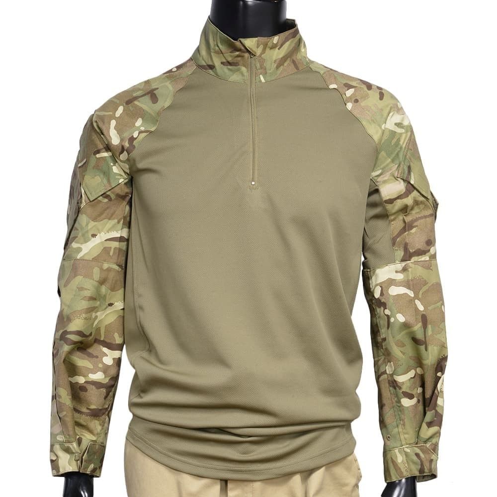 イギリス軍放出品 コンバットシャツ MTP迷彩 UBACS ジッパー付き [ 160/80 / デッドストック ]