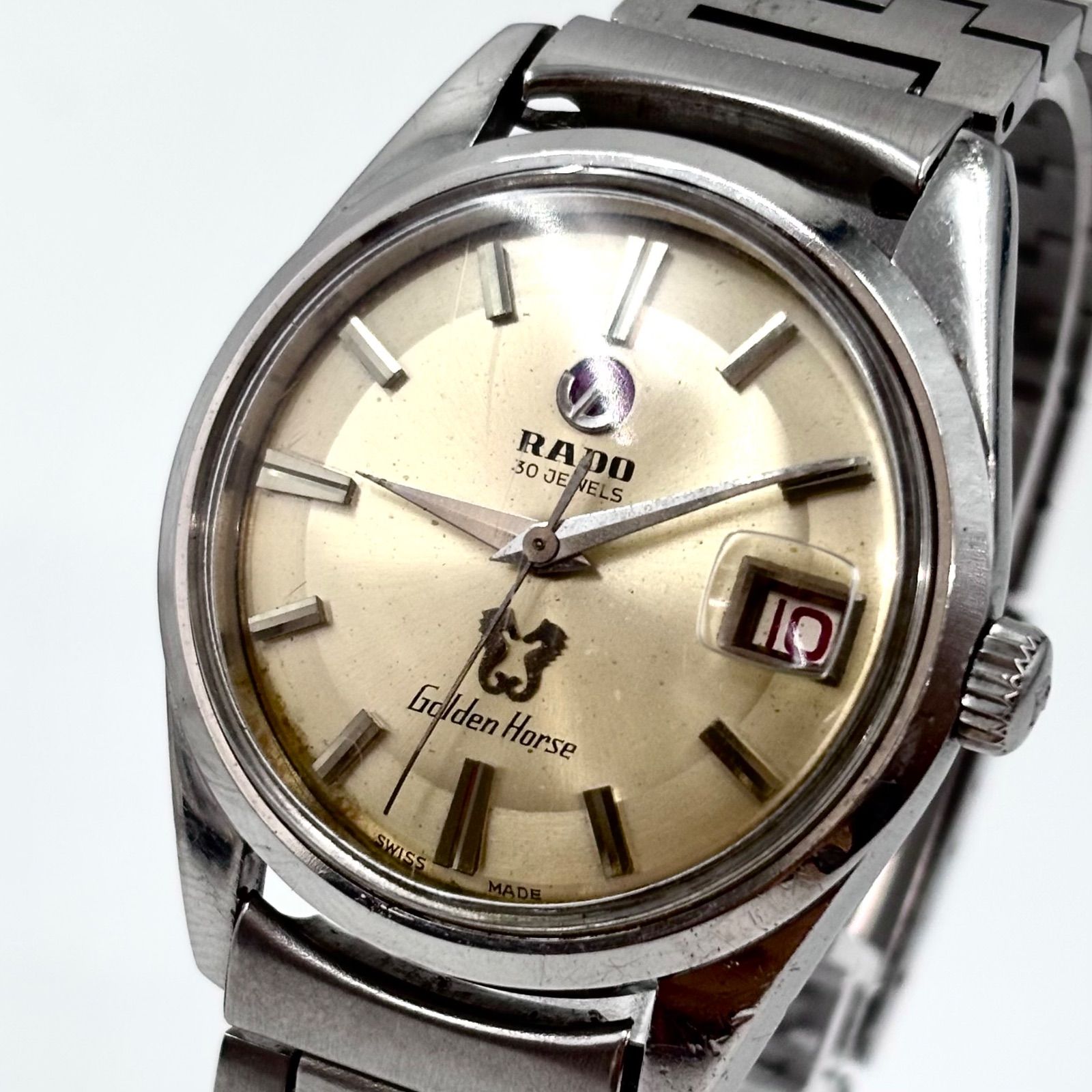 ラドー ゴールデンホース 30石 RADO Golden 腕時計 Horse 行董◇稼働品