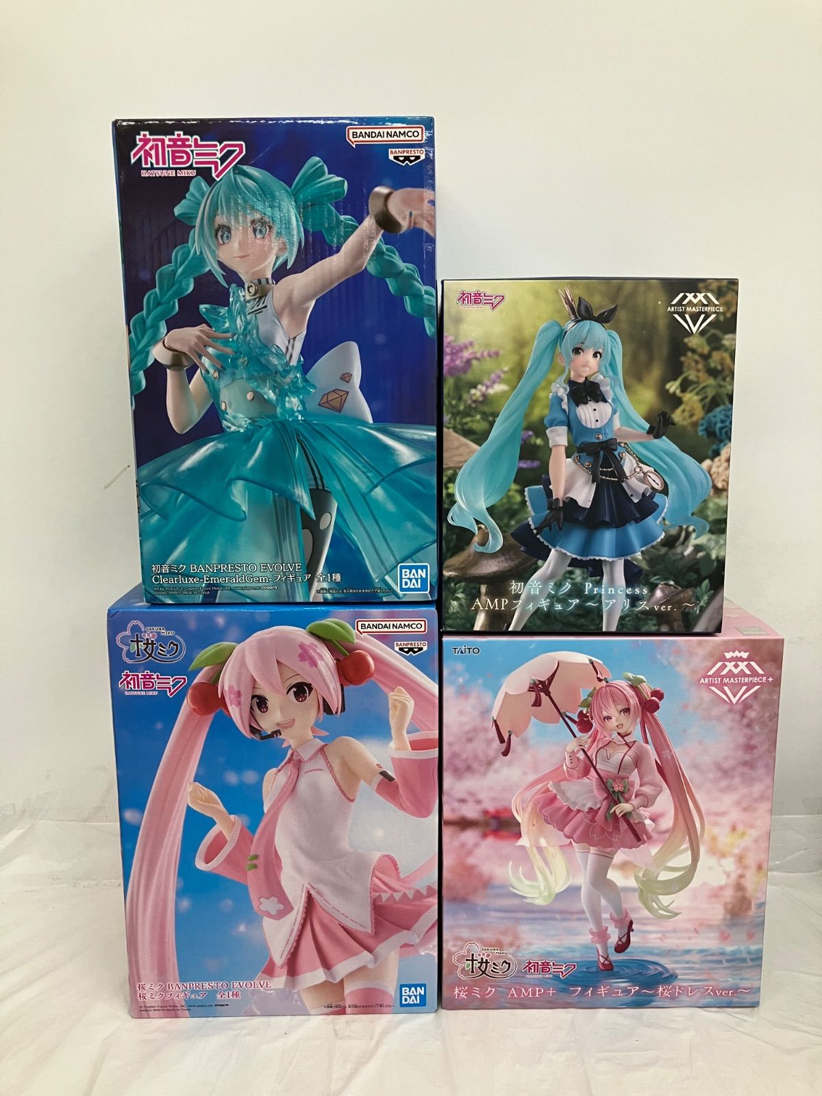 未開封 初音ミク フィギュア 4種セット LF5C47 f107 - メルカリ