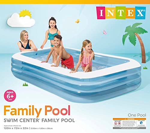 インテックス(INTEX) スイムセンターファミリープール 183×305×56cm送料無料 インテックス(INTEX) スイムセンターファミリープール 183×305×56cm送料無料
