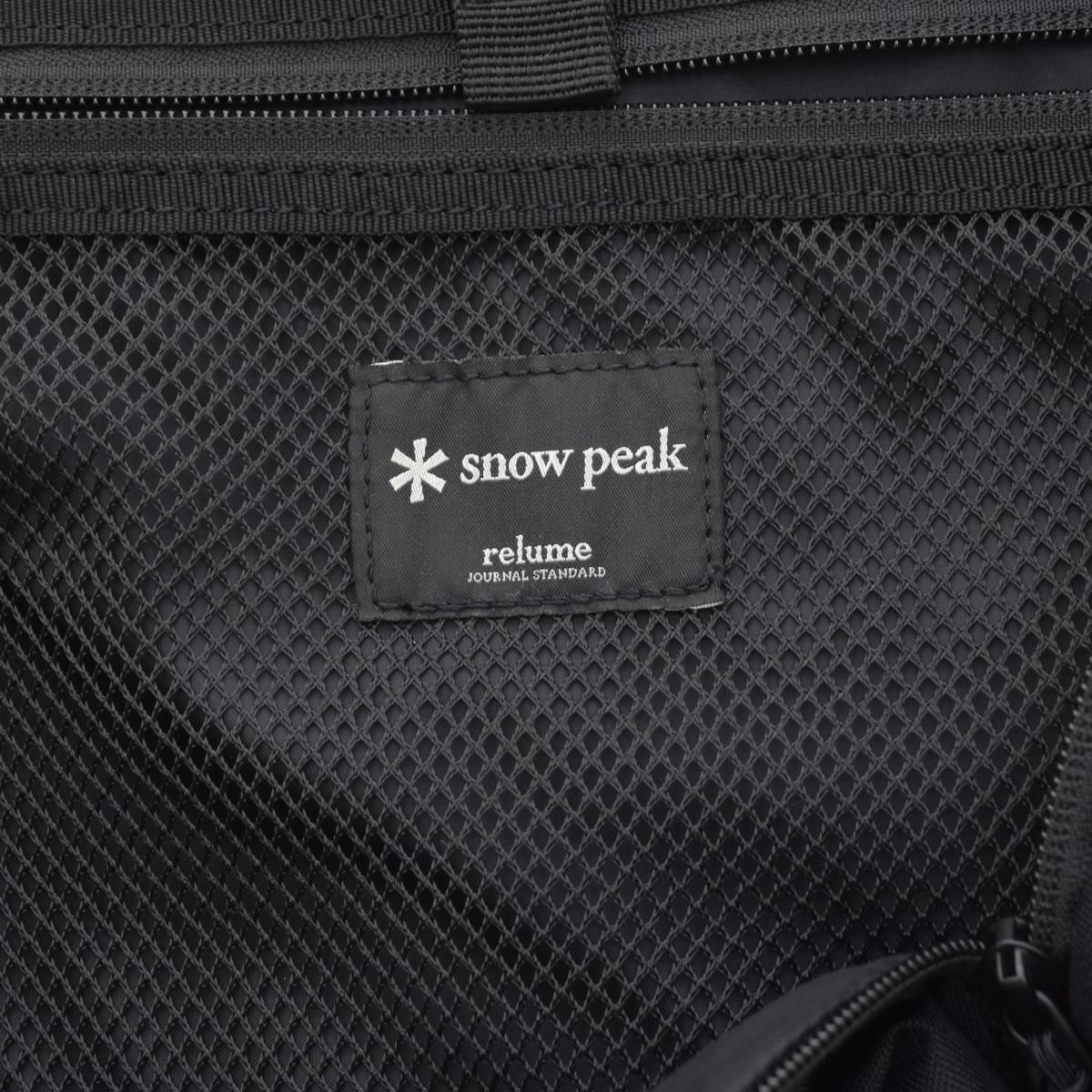 snowpeak×JOURNALSTANDARDrelume】別注 JSR-AC-24SU701 Everyday Use 