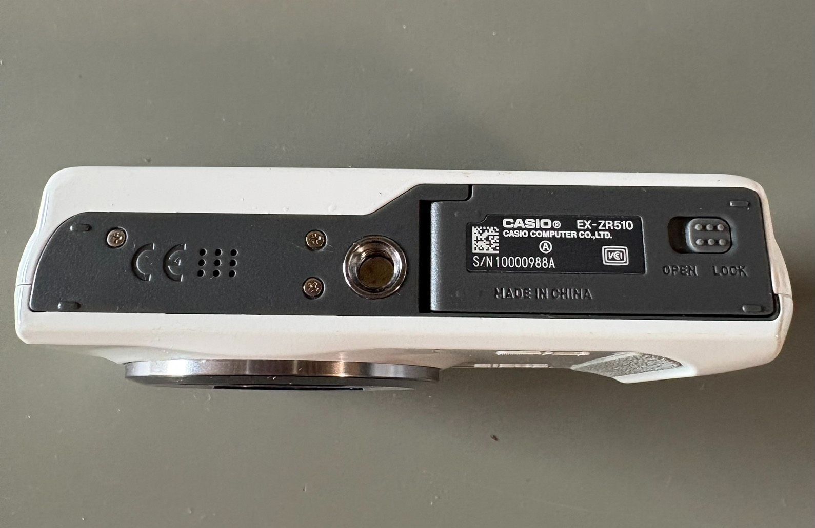 ☆【カメラ】CASIO EXILIM EX-ZR510 デジタルカメラ ホワイト 動作