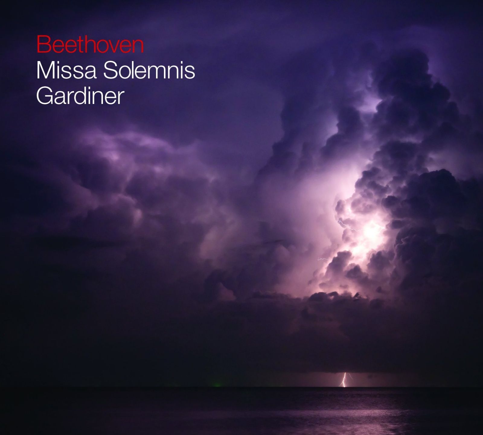 【CD】ベートーヴェン : ミサ・ソレムニス (荘厳ミサ) (Beethoven : Missa Solemnis / Gardiner) [輸入盤]