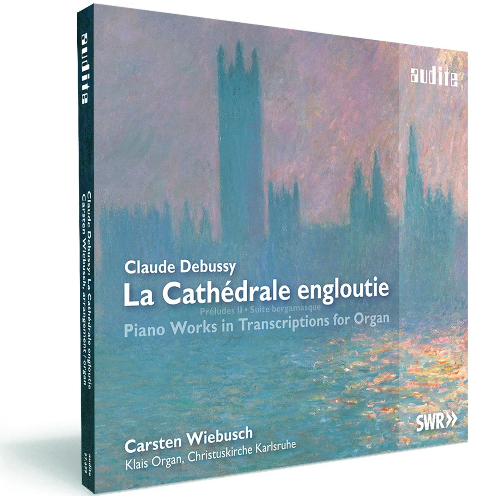 【CD】ドビュッシー : ピアノ作品集 (カルステン・ヴィーブッシュによるオルガン編曲) (Claude Debussy : La cathedrale engloutie / Carsten Wiebusch) [輸入盤]