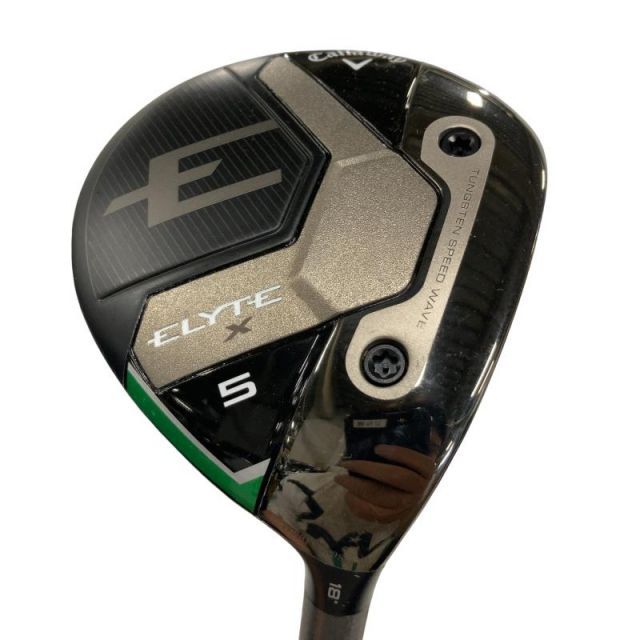 【中古】 キャロウェイ ELYTE X 5W フェアウェイウッド FW VENTUS GREEN 50 for CW(ELYTE FW) (フレックスR) メンズ 男性用 右利き 右用 Cランク ゴルフクラブ