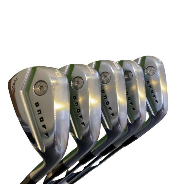 【中古】 ダイワ(グローブライド) ONOFF FORGED(2022) KURO 5S アイアンセット IR NS PRO MODUS3 TOUR105 (フレックスS) メンズ 男性用 右利き 右用 Cランク ゴルフクラブ
