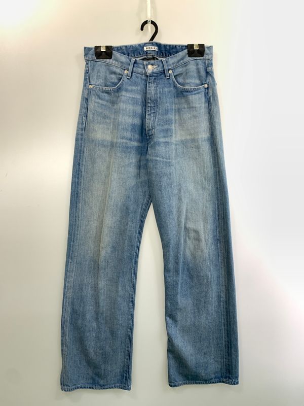 AURALEE オーラリー 25SS AURALEE SELVEDGE FADED LIGHT DENIM A25SP02DE セルヴィッチ フェードライト デニム パンツ ボトムス 【151-260529-yn-08-min】 29,315円