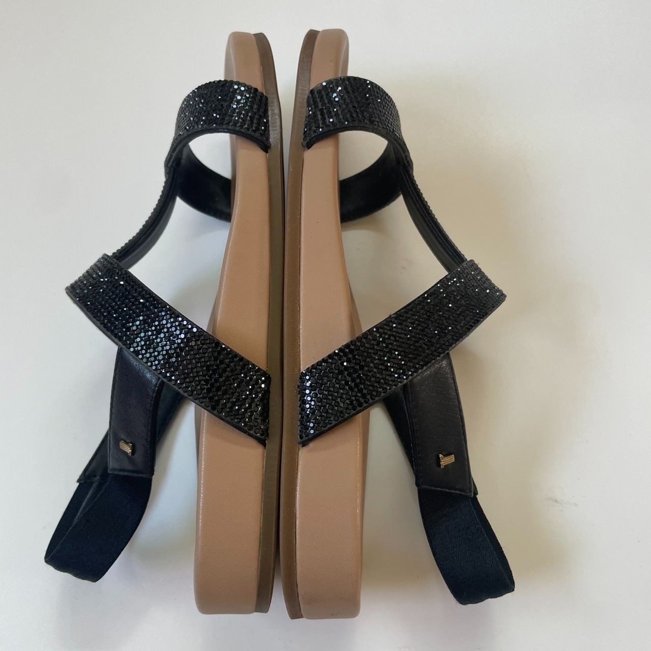 LANVIN COLLECTION ランバンコレクション ビジューサンダル M ブラック