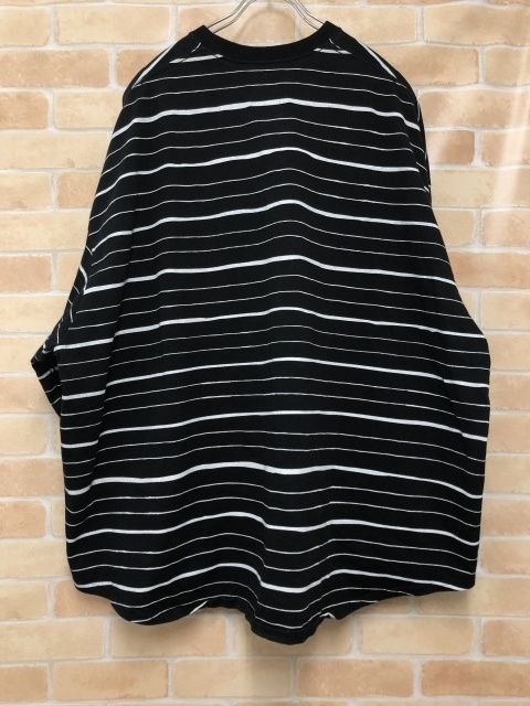 【中古】 S.F.C【STRIPES FOR CREATIVE】 エスエフシー BIG MIX STRIPE LS TEE ブラック XL 111454396