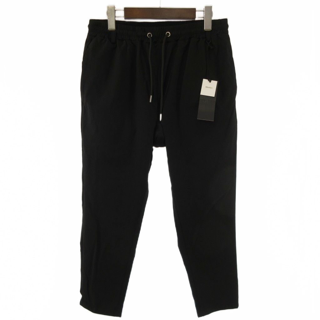 マージン Magine タグ付き 26SS Nylon Stretch Easy Tapered Pants イージーテーパードパンツ 46 黒