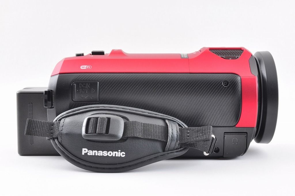 【2ヶ月保証付き】Panasonic HC-VX992M レッド 4K ビデオカメラ 20倍ズーム Wi-Fi パナソニック＃1546