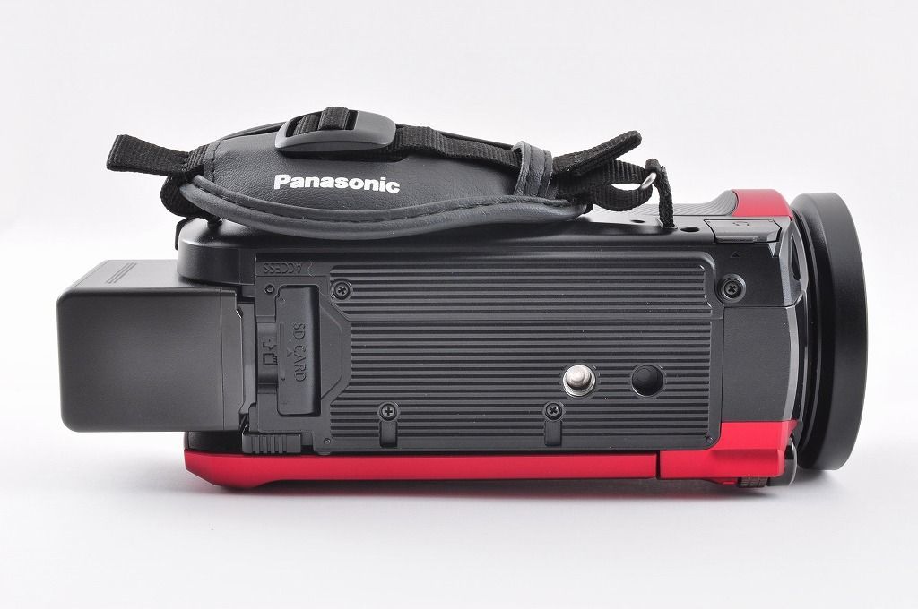 【2ヶ月保証付き】Panasonic HC-VX992M レッド 4K ビデオカメラ 20倍ズーム Wi-Fi パナソニック＃1546