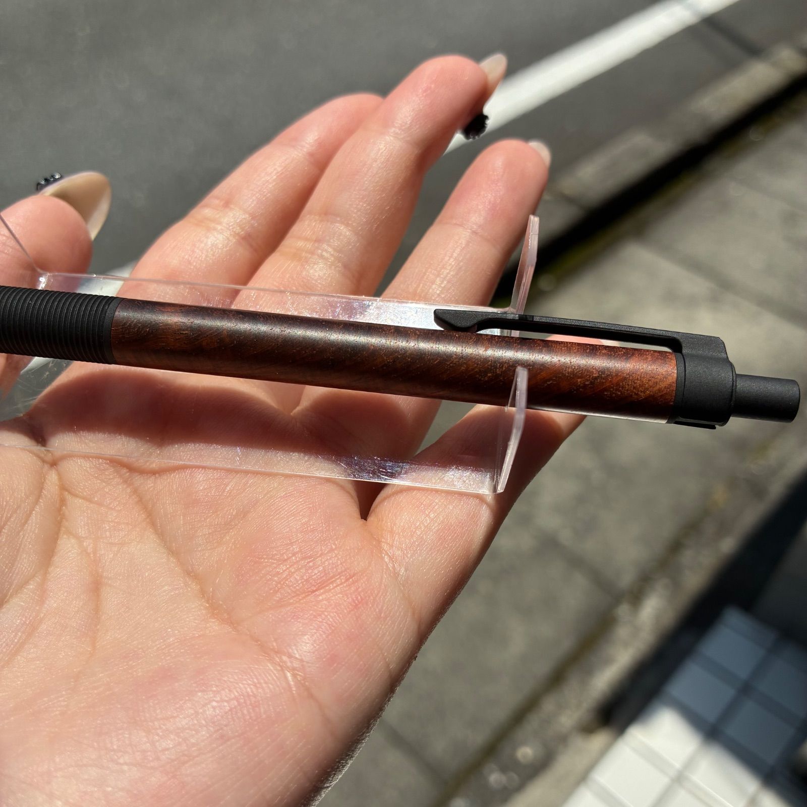 LUDDITE エバードロー 銘木モデル Mブラック ローズウッド シャープ