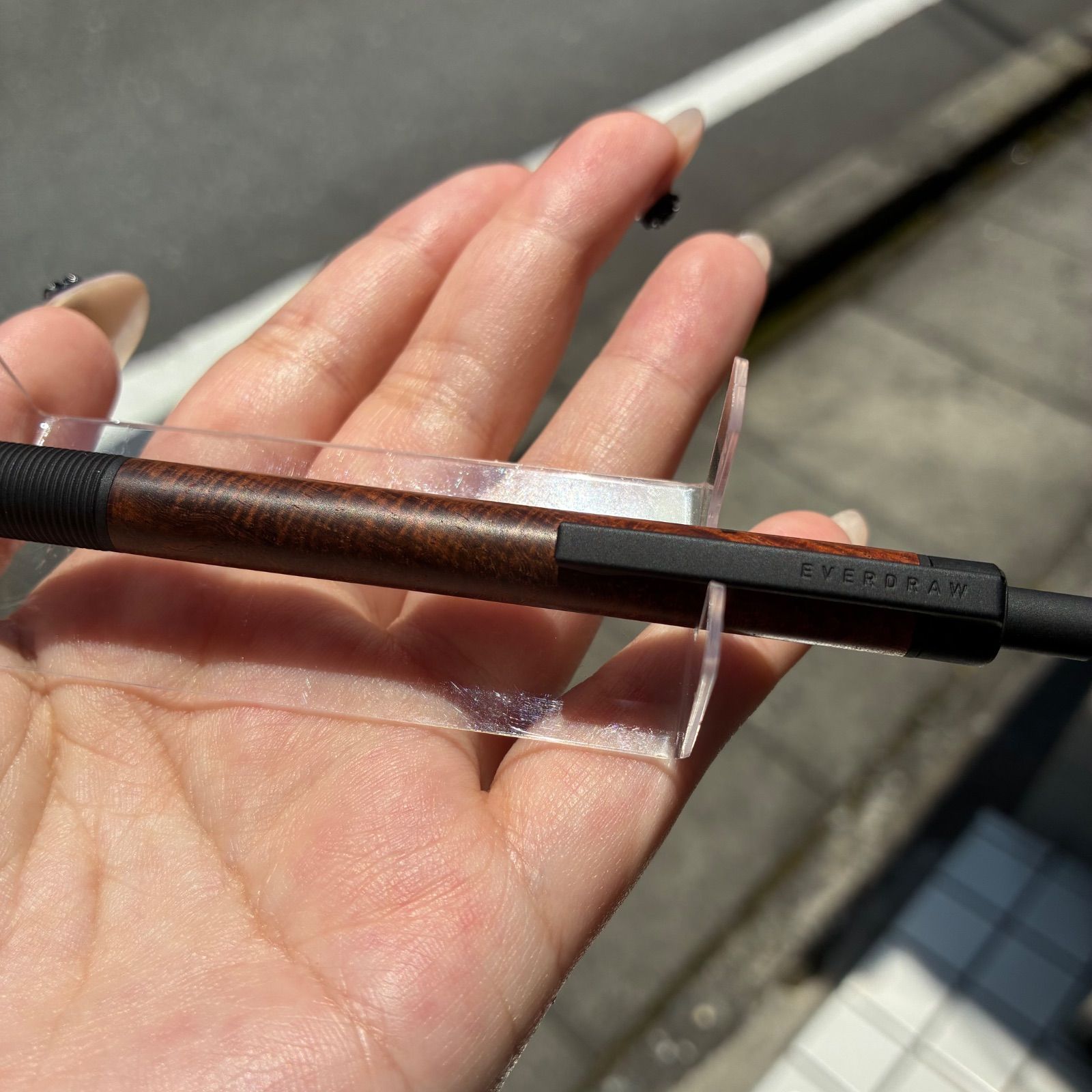 LUDDITE エバードロー 銘木モデル Mブラック ローズウッド シャープ