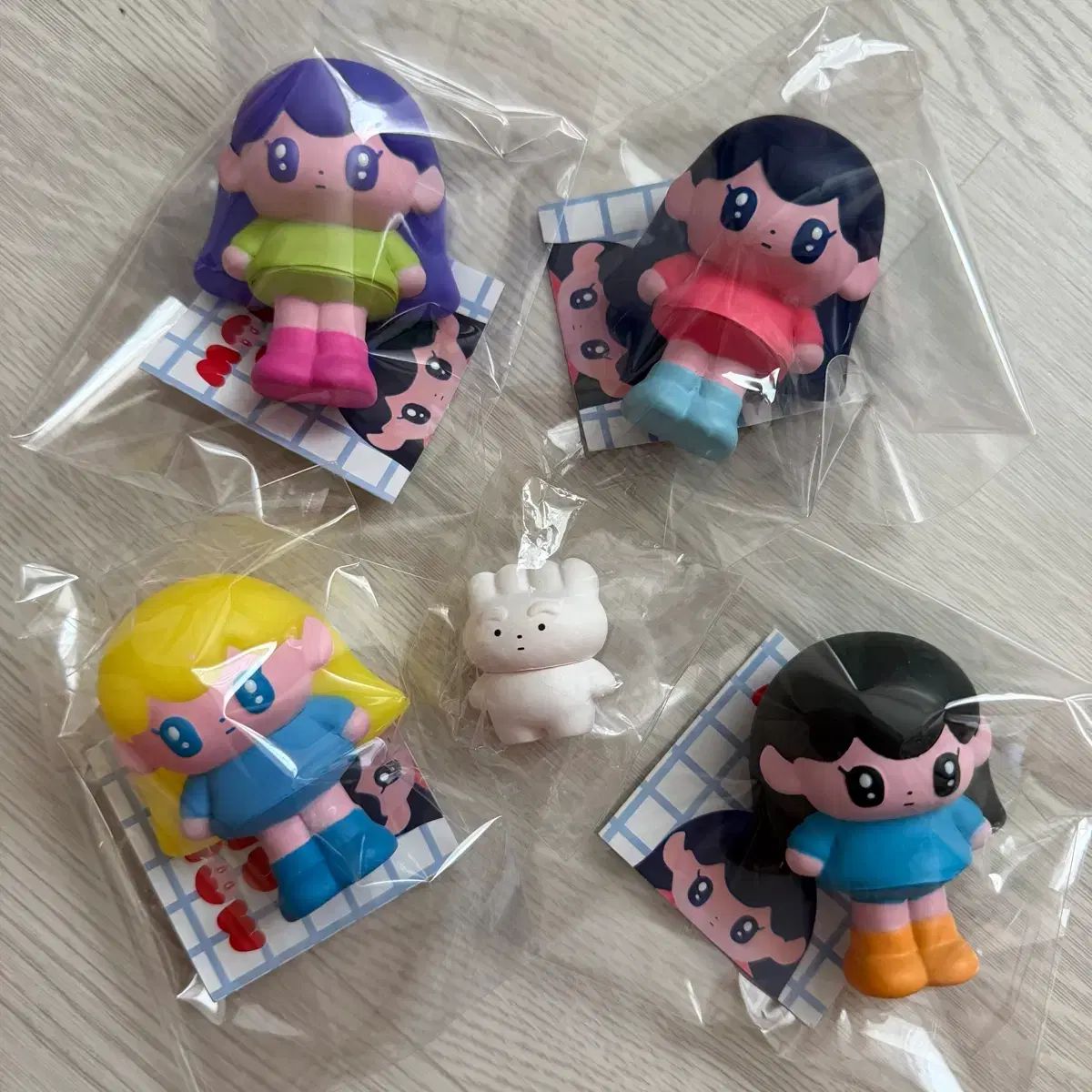 まとめ ウールニャーチータ ウールGirl ソフトビニール フィギュア + 餃子ちゃん