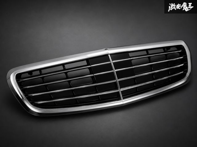 【割れ無し】メルセデス ベンツ 純正 W222 Sクラス 前期 フロントグリル ラジエーターグリル A2228800802 即納
